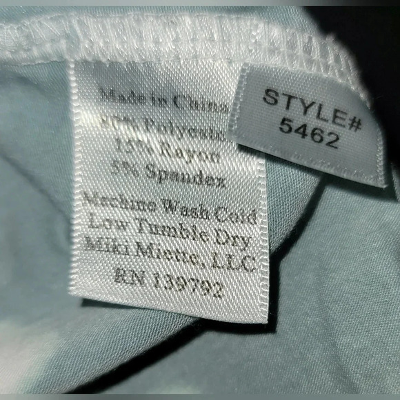 NWT Miki Miette Boy's Bleach Tie Dye Short Sleeve Button Detail Tee Size 10Y - Picture 4 of 6